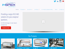 Tablet Screenshot of imspex.com